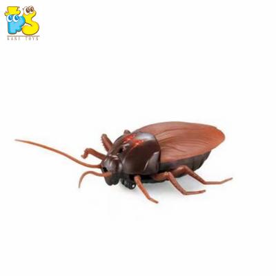 China RC Hobby Kids Radio Control Plastic Toys Infrared Remote Control Giant Roach 3CH Simulated Cockroach Animal Toys for sale