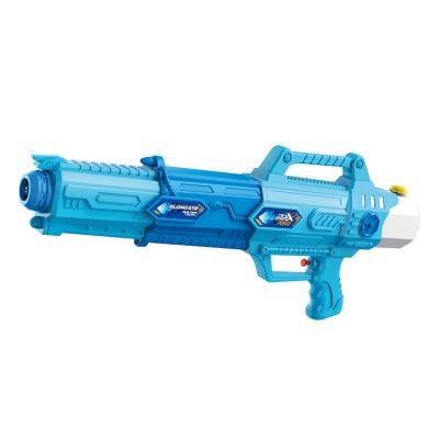 China Outdoor Summer Game Recreational Shooting Toy For Children Three Length Telescopic Retractable Water Gun Toy for sale