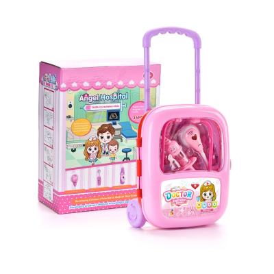 China DIY Pretend Play Educational Suitcase Role Play Kids Toy Medical Toy For Pretend Play Doctor Toy for sale