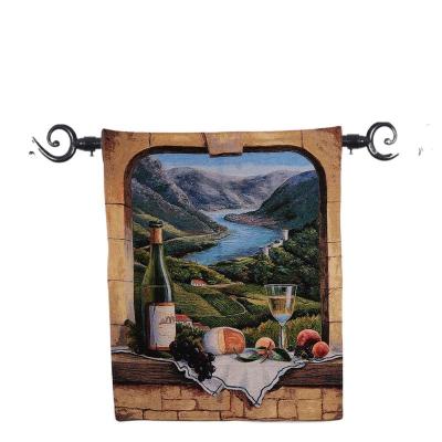 China Jacquard Woven Wall Hanging /small wall tapestries for sale