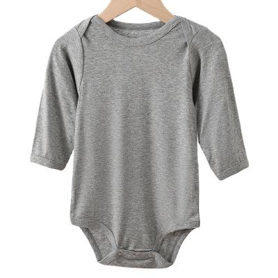 China Casual Good Sell 100% Natural Cotton Plain Cute Organic Cotton Baby Romper organic baby clothing for sale