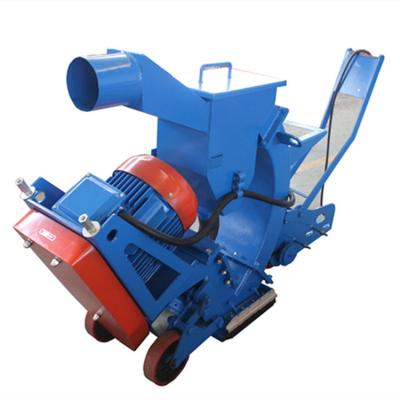 China Customizable mobile type pavement floor track concrete road floor blasting machine for sale for sale