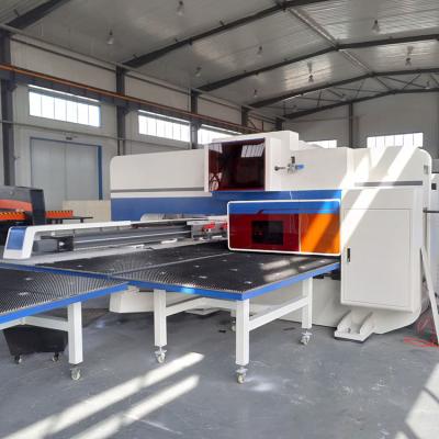 China Metal Sheet Stamping Mechanical Turret Iron Punch Press Machine AMD-357 for sale