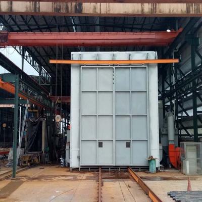 China Casting Forgings Welded Steel Structure Customizable Automatic Recycling Spray Booths / Painting Part / Sand Blasting Part for sale