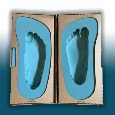 China Phenolic Resin Foot Printing Foot Box Molding Foot Molding Foot Molding Impression For Custominsole Molding Foam Custom Made for sale