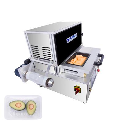 China Plastic Tray Modified Atmosphere Packaging Machine For Fruit Vegetable for sale