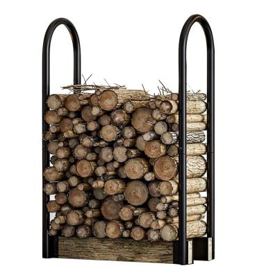 China GR9005 Stored Adjustable Firewood Log Rack Bracket Kit , Fireplace Wood Storage Rack for sale