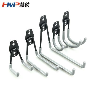 China American Style Muti Size Heavy Duty Garage Storage Hooks Hangers Wall Mount Garage Organizer Tool Storage For Ladders For Bike For Pipes for sale