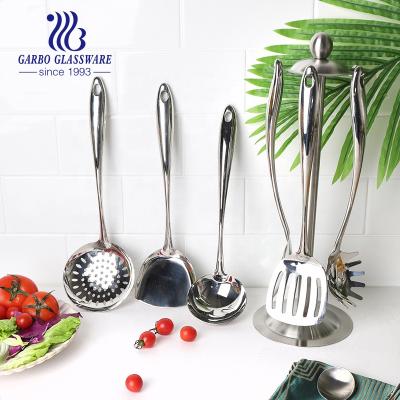 China Good Manufacture 201 Stainless Steel Plug Stainless Steel Asia Turner Durable Food Safe Easy Sustainable Kitchen Used Cooking Tool Wholesale for sale