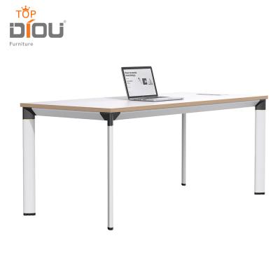 China Fashion VEARY STRONG OVAL METAL FRAME LEG SHAPE COMPUTER DESK FOR MANAGER OFFICE TABLE FURNITURE for sale