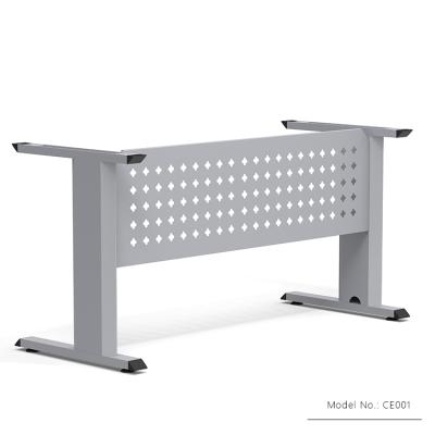 China Fashion China Factory Diou Office Furniture Metal Steel Computer Table Desk for sale