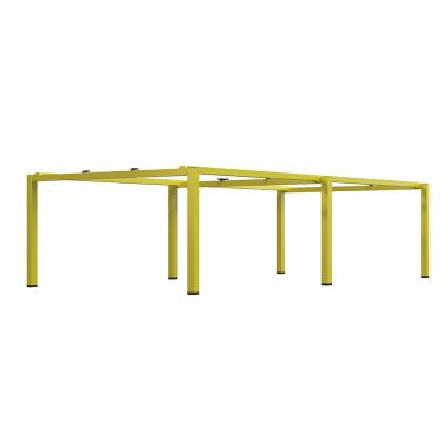 China Modern Cheap Price 50mm Square 4 People Office Table Frame Leg for sale