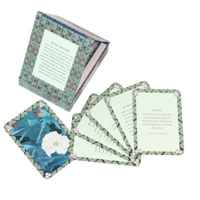 China Wholesale Custom Paper Tarot Card Decks Fortune Divination Paper Card For Gambling for sale