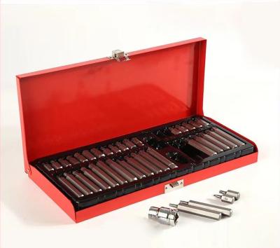 China 40pcs Iron Steel Box Packaging Magnetic Precision Tools Screwdriver Bits Set for sale