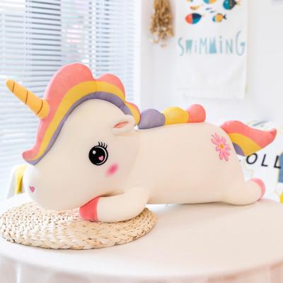 China Modern Style Plush Toys Lights Unicorn Plush Toys Custom Animal Toy for sale