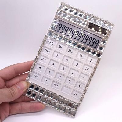 China General Purpose Rhinestone Calculator Customer Design Diamond Promotional Calculators Manufactory for sale