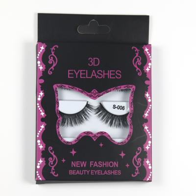 China Wholesale Private Label Crisscross Lashes 3d Mink Strip Eyelashes for sale