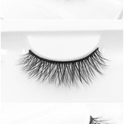 China Long Best Selling Natural False Eyelashes Synthetic Lash 25mm Silk Faux 5d 3d Mink Eyelashes 3D Eyelash Seller for sale