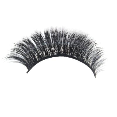 China Wholesale Crisscross Style 3d Mink Fur Lashes With Private Label Packing for sale