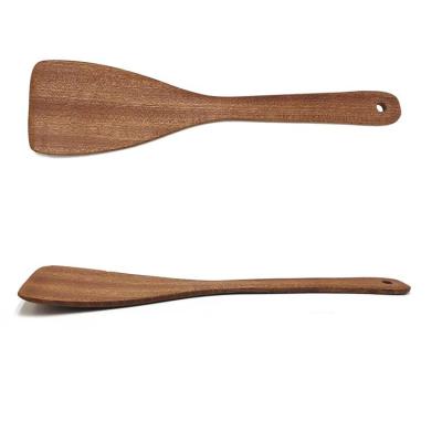 China Sustainable kitchen wooden spatulas set for cooking, natural personalized kitchen utensils, accessories for sale