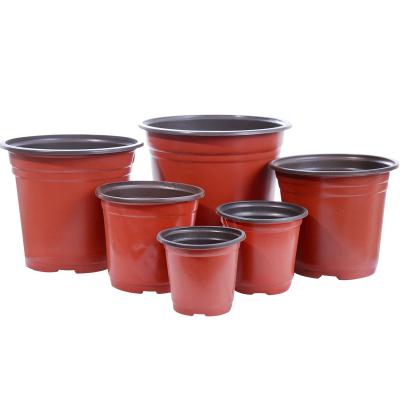 China CLASSIC Durable Garden Supplies Planter Multiple Graft Succulents Nursery Flowerpot Plastic Sizes Flower Pot for sale