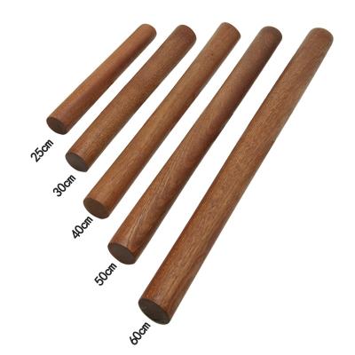 China Sustainable Rolling Pin Sapele Wood Wax Free, Non-Stick Eco-Friendly Pin To Make, Accept Style Customization for sale