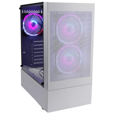 China With high quality OEM ODM itx hardware tower cpu PC gaming computer case window 33L-1A gabinet pc atx case side panel cabinet desk microphone for sale