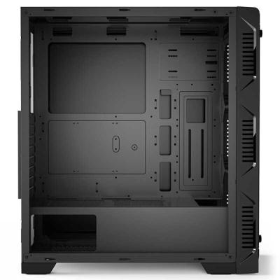 China Desktop Tower Assembly Machine Side DIY Backline Graphics Gamer Computer Case Desktop Long Water Cooled Factory Customize Fancy ATX PC for sale