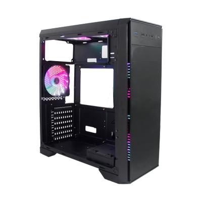 China With Side Panel Window Computer Case OME Gaming Case OME Plastic CE AUDIO High Quality Cases M-ATX Mimi IXT Empered Mid Tower Desktop PC Case for sale