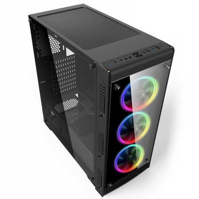 China High Quality Desktop 210-4 OEM Interesting Full PC Tower Case Gaming Computer Desk Case for sale