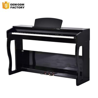 China Digital Electronic Piano Digital Piano 88 Keys Weighted Hammer Keyboard Printing Piano for sale