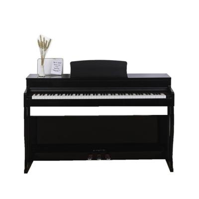 China 88 Key Digital Bass Piano Black Keyboard for sale