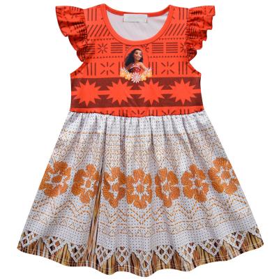 China Washable Girl Dress Print Summer Dresses Latest 2021 Western Ruffle Party Casual Cotton Lace Plain for sale