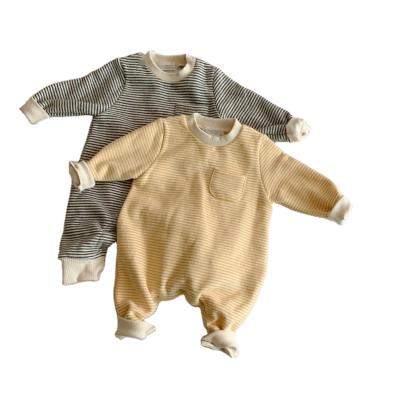 China Spandex/Newborn Romper Autumn Winter Boys Sleepwear Baby Boy Pajamas Set Bamboo Fiber Ins Hot Sale for sale