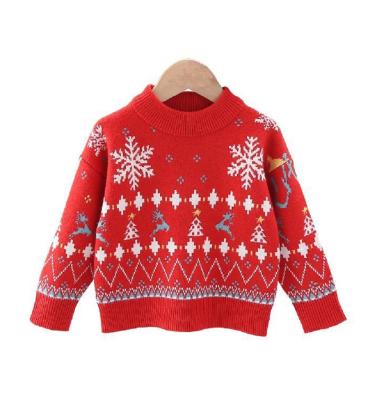 China New Year Christmas Clothing Kids Breathable Baby Clothes Winter Sweaters Custom Welcomed for sale