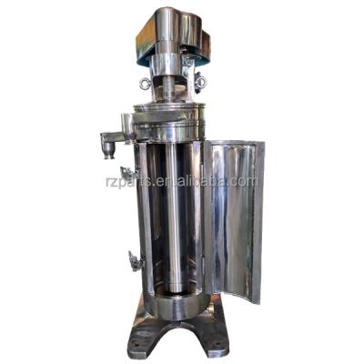 China GF150 Three Phase High Effciency Coconut Oil Tubular Centrifuge For Oil Separation for sale