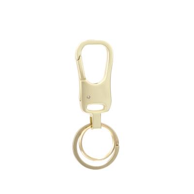 China 2022 Hot Selling Luxury Gold Metal Keychain Key Chain In China for sale