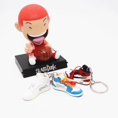 China Wholesale and dropshipping 2022 Jordan Promotion Sneaker Gift 3d Key Chain Mini Sneaker 3d Key Chain Sneaker for sale