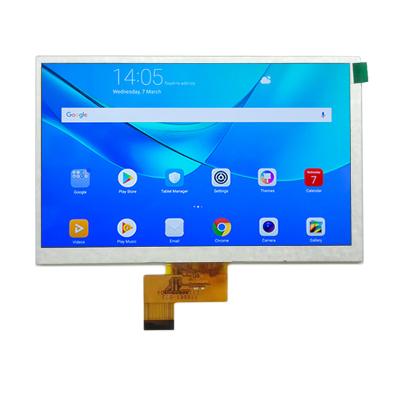 China 7 inch 1024*600 800*480 IPS or 12 o'clock lcd display 7 inch tft lcd touch screen with 7 inch RGB for sale