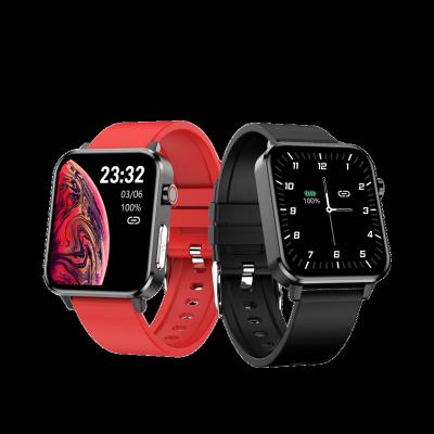 China Touch screen ECG watch E86 with sport blood oxygen smart watch with dial heart rate custom smartwatch for sale