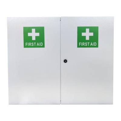 China Metal Emergency First Aid Kits Box Desgin For Medical Content First Aid Kit Cabinet for sale