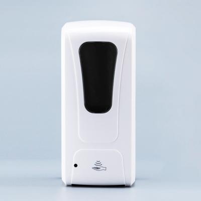 China Gel Hand Mount Wall Touchless Soap Dispenser Double Spray Electric Automatic Sanitizer Dispenser Automatic Gel Sanitizer Dispenser for sale