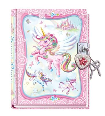 China Education Unicorn Diary Set for sale