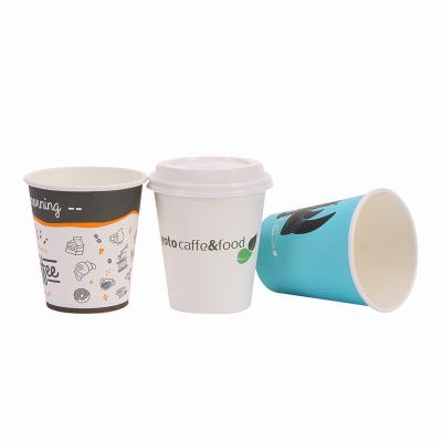 China 2023 New Technology Disposable Professional Manufacturing Disposable Hot Drink Around Disposable Paper Cup for sale