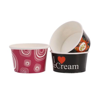 China China Disposable Professional Manufacture Eco-Friendly Large Paper Bowl For Ice Cream for sale