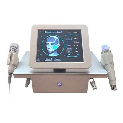 China Face Lift Portable 2 IN 1 Fractional RF Microneedle With Cold Hammer Radio Frequency Skin Tightening Face Lift Machine for sale