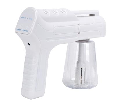 China Anion Wireless Electric Blue Hair Ray Paint Spray Gun Automation Nano Spray Gun for Disinfection and Sterilization for sale