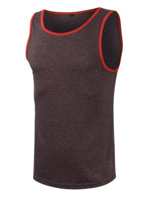 China USA Sport Size Fitness Bodybuilding Polyester Vest Men Gym Wear for sale