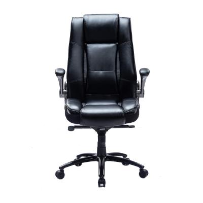 China Swivel Office Swivel Chair Manager Leather For Ergonomic Office Furniture Chair for sale