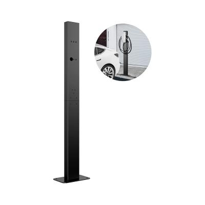 China Modern Wall Connector Pedestal -Mounted EV Charging Station EV Charger Pedestal for Tesla Charging Station for sale